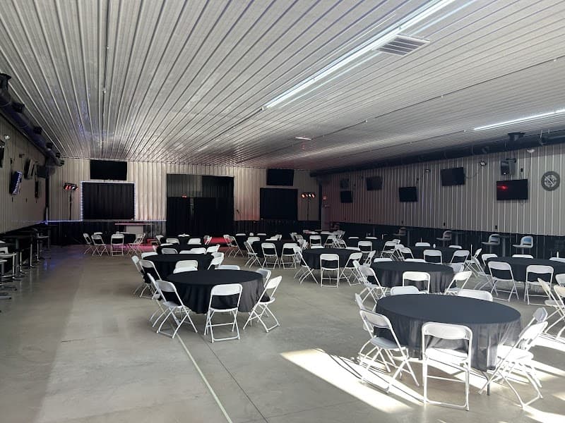 Interior view of 3B's bowling alley