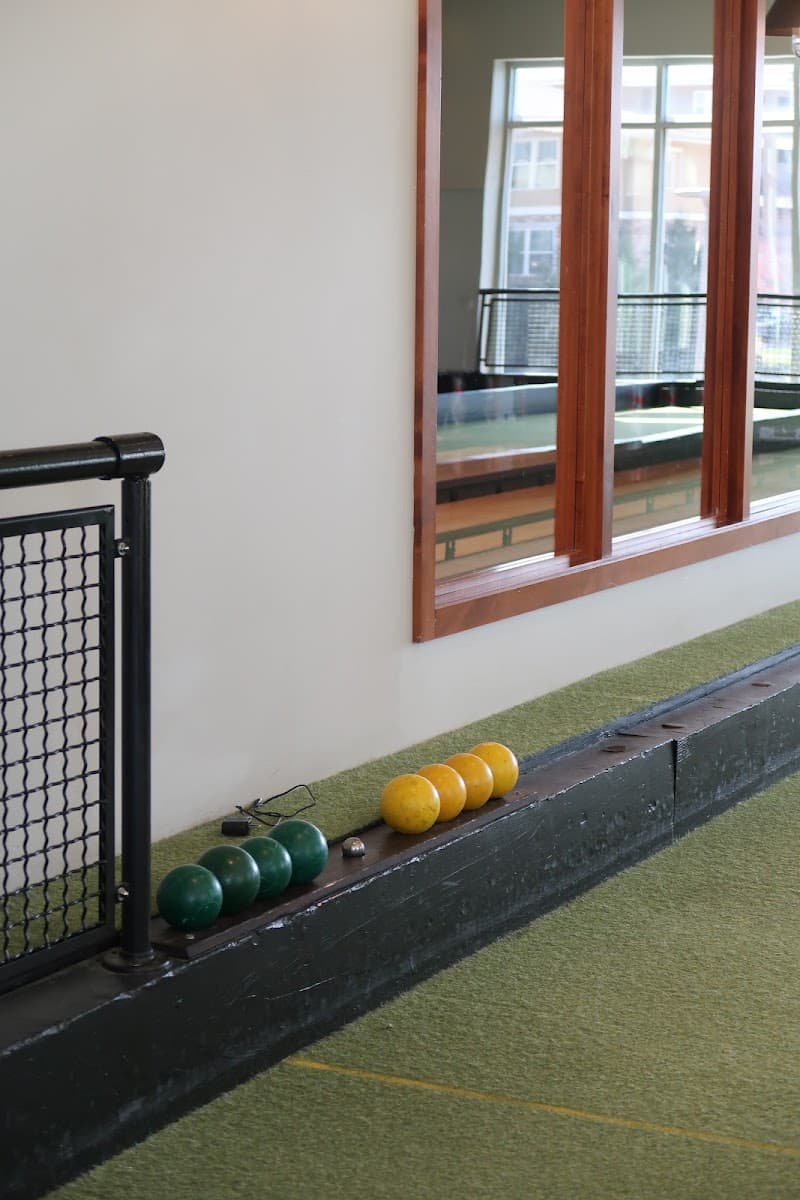 Interior view of 810 Entertainment - Overland Park bowling alley
