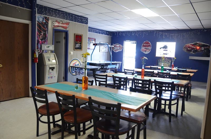 Interior view of Anamosa Bowling Center bowling alley