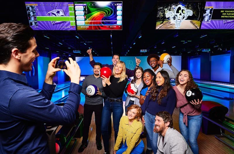 Interior view of Andy B's - Springfield, MO bowling alley