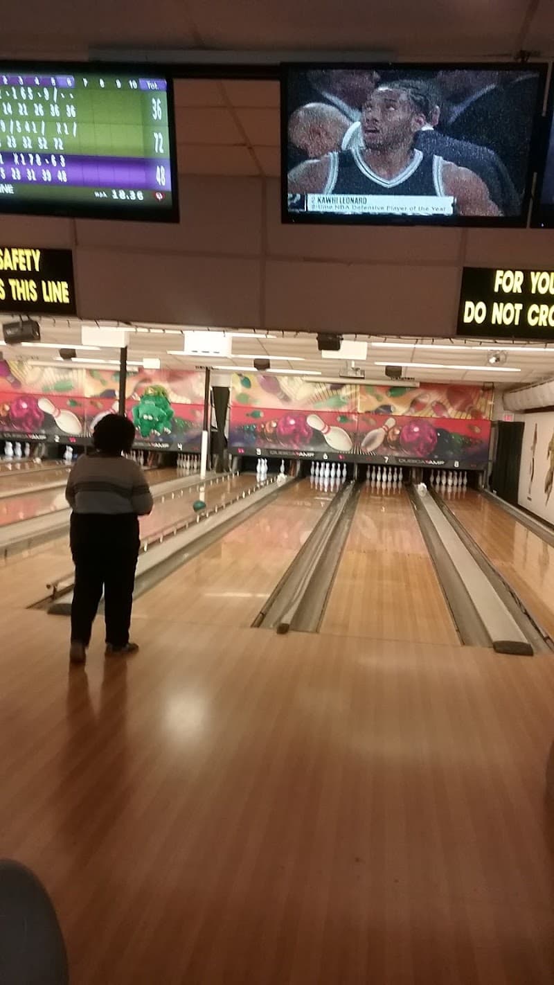 Interior view of Bayou Fun Time Bowl & Grill bowling alley