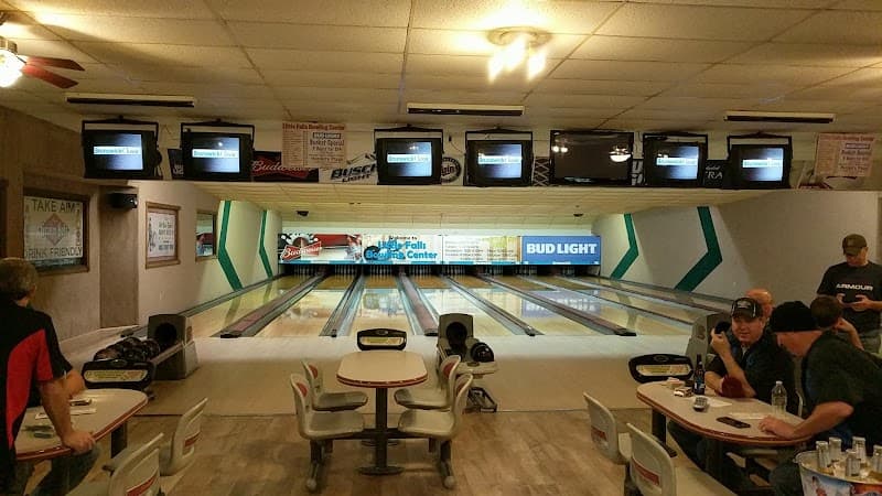 Interior view of Bennington's Entertainment Center bowling alley