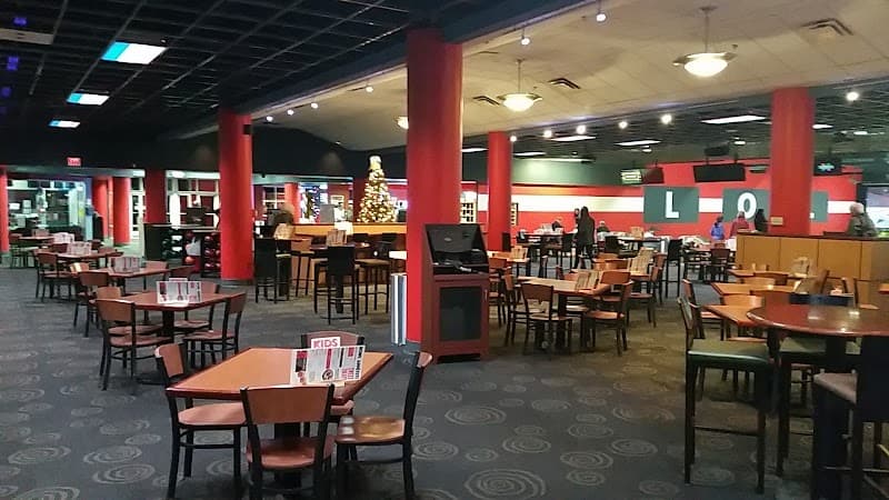 Interior view of Bowlero Mechanicsville bowling alley