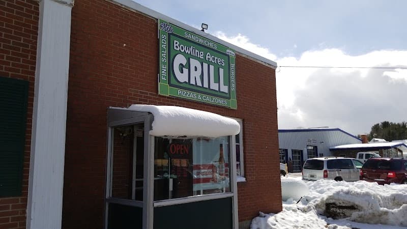 Interior view of Bowling Acres bowling alley