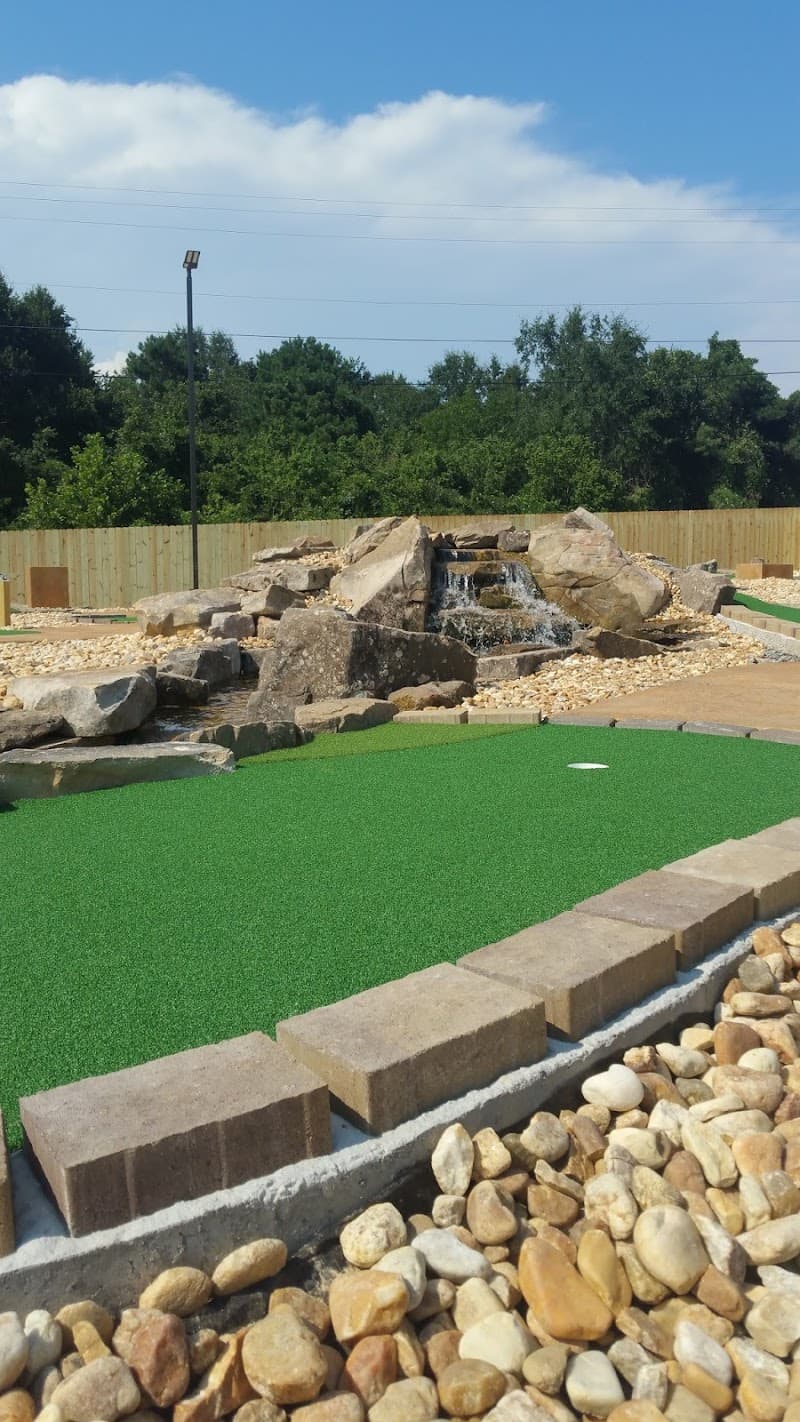 Interior view of Cherokee Lanes bowling alley