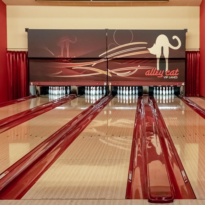 Interior view of Cherry Lanes Bowling Alley bowling alley