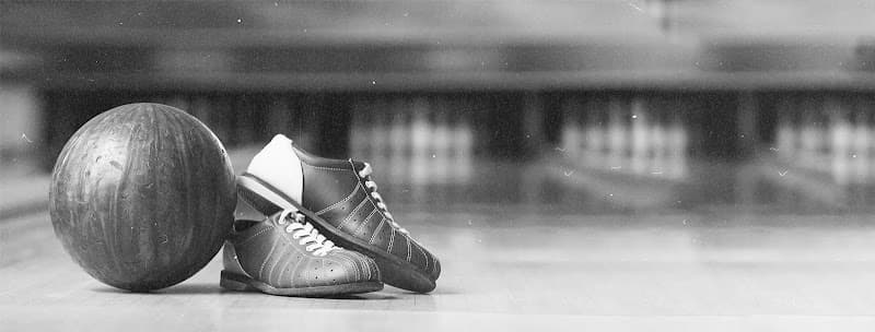 Interior view of Country Bowl bowling alley