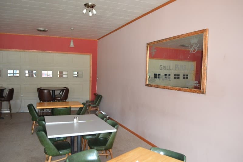 Interior view of Currie Lanes bowling alley