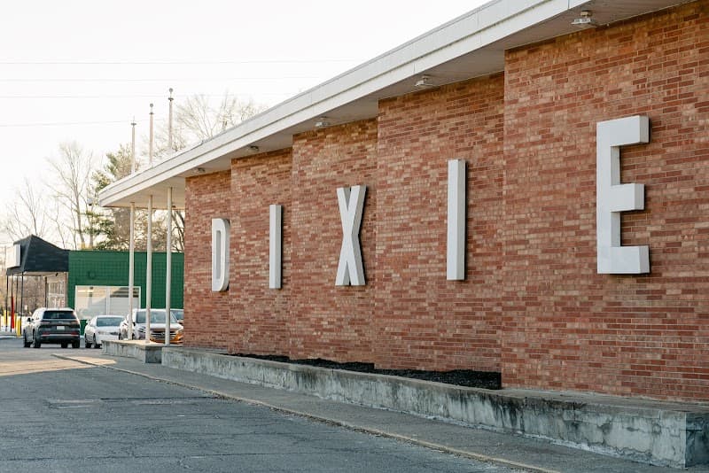 Interior view of Dixie Bowl bowling alley