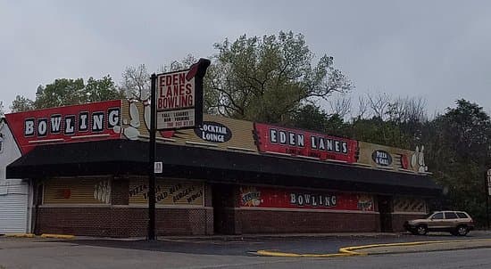 Interior view of Eden Lanes Bowling Alley bowling alley