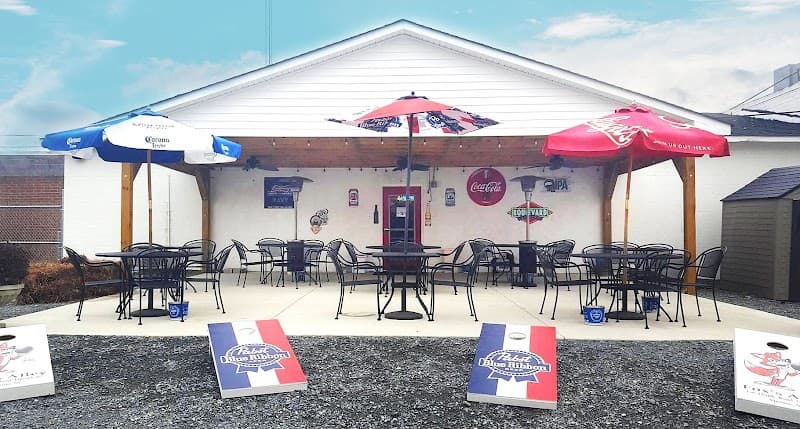 Interior view of Fox's Alley Bowling, Bar, & Grill bowling alley