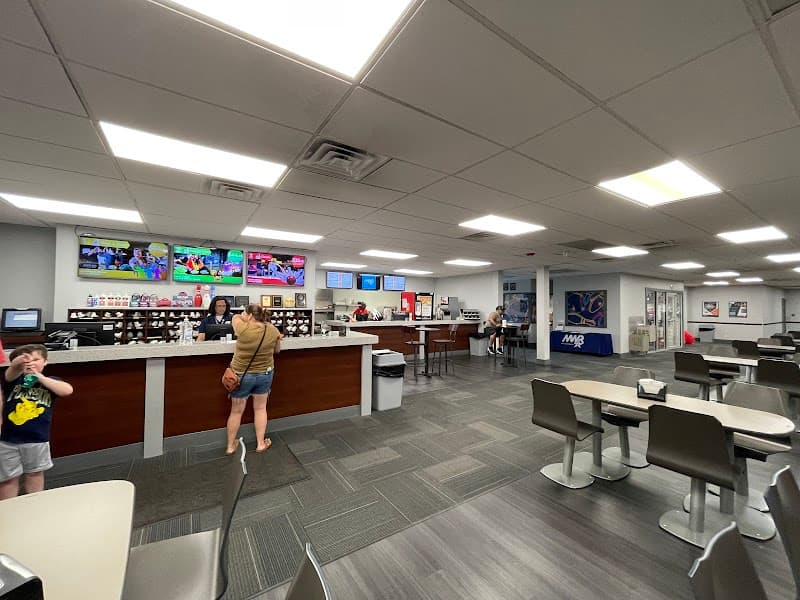 Interior view of Freedom Lanes Bowling & Entertainment Center bowling alley