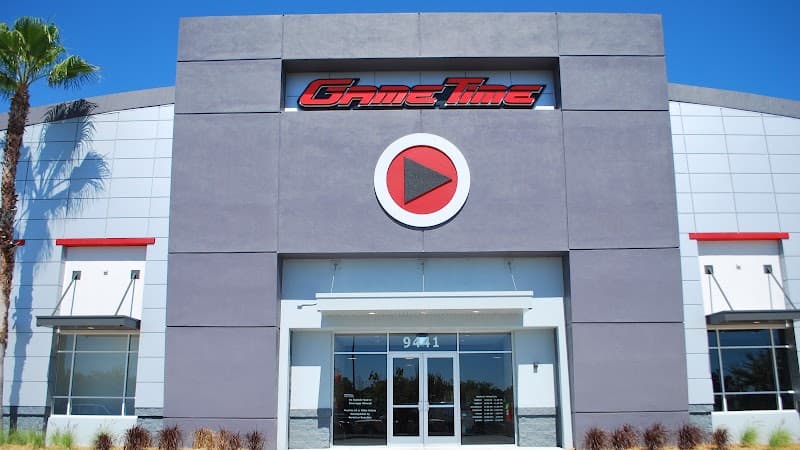 Interior view of GameTime Ocoee bowling alley