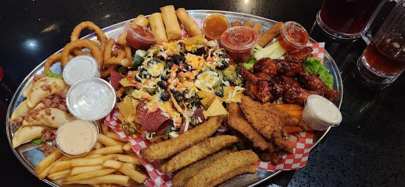 Interior view of Gateway Lanes Restaurant bowling alley