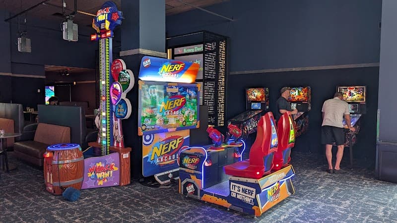 Interior view of Hooky Entertainment Nashville bowling alley