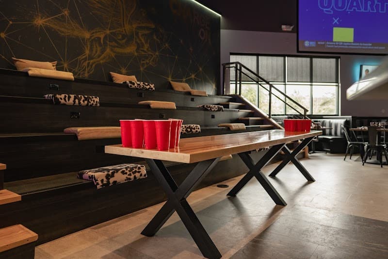 Interior view of KEG SOCIAL ORLANDO - Dining & Entertainment bowling alley
