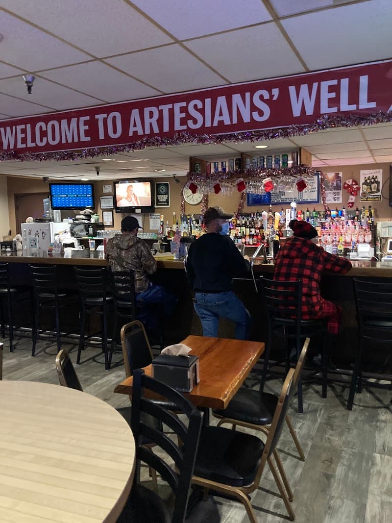 Interior view of Linn Lanes Bowling Center bowling alley