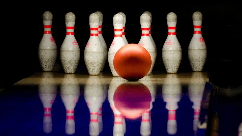 Interior view of Madison Park Family Bowling Center bowling alley
