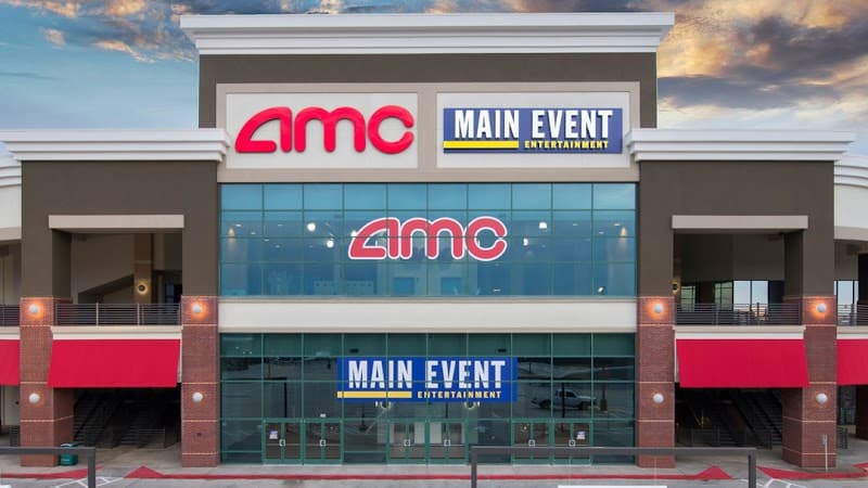 Interior view of Main Event Atlanta bowling alley