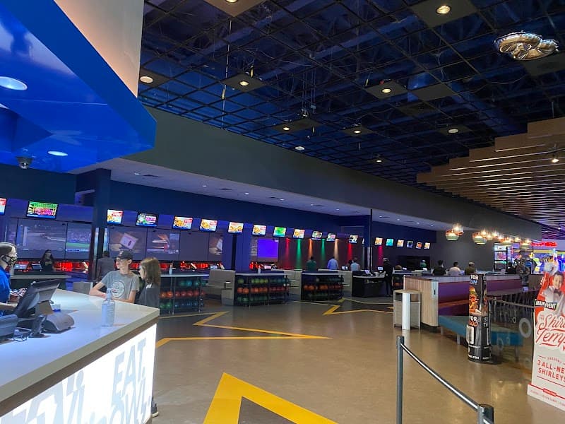 Interior view of Main Event Bowling Alley bowling alley