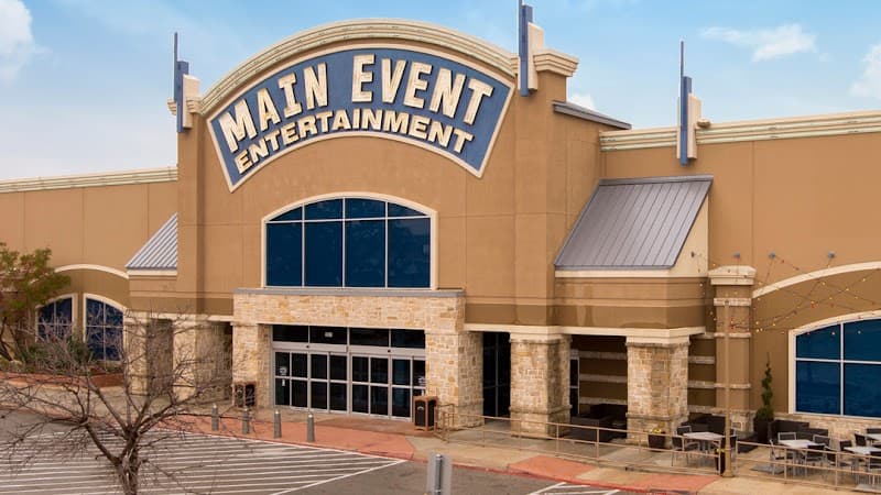 Interior view of Main Event San Antonio North bowling alley