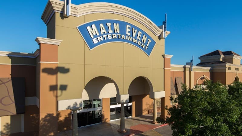Interior view of Main Event Stafford bowling alley
