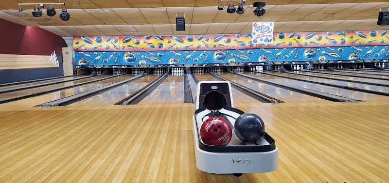 Interior view of Nationwide Bowling Inc bowling alley