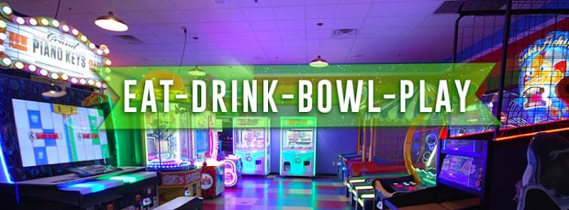 Interior view of PiNZ Bowl bowling alley