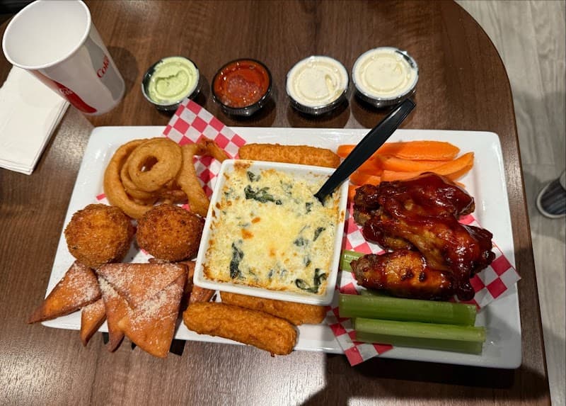 Interior view of Pins & Ales - West Jordan bowling alley