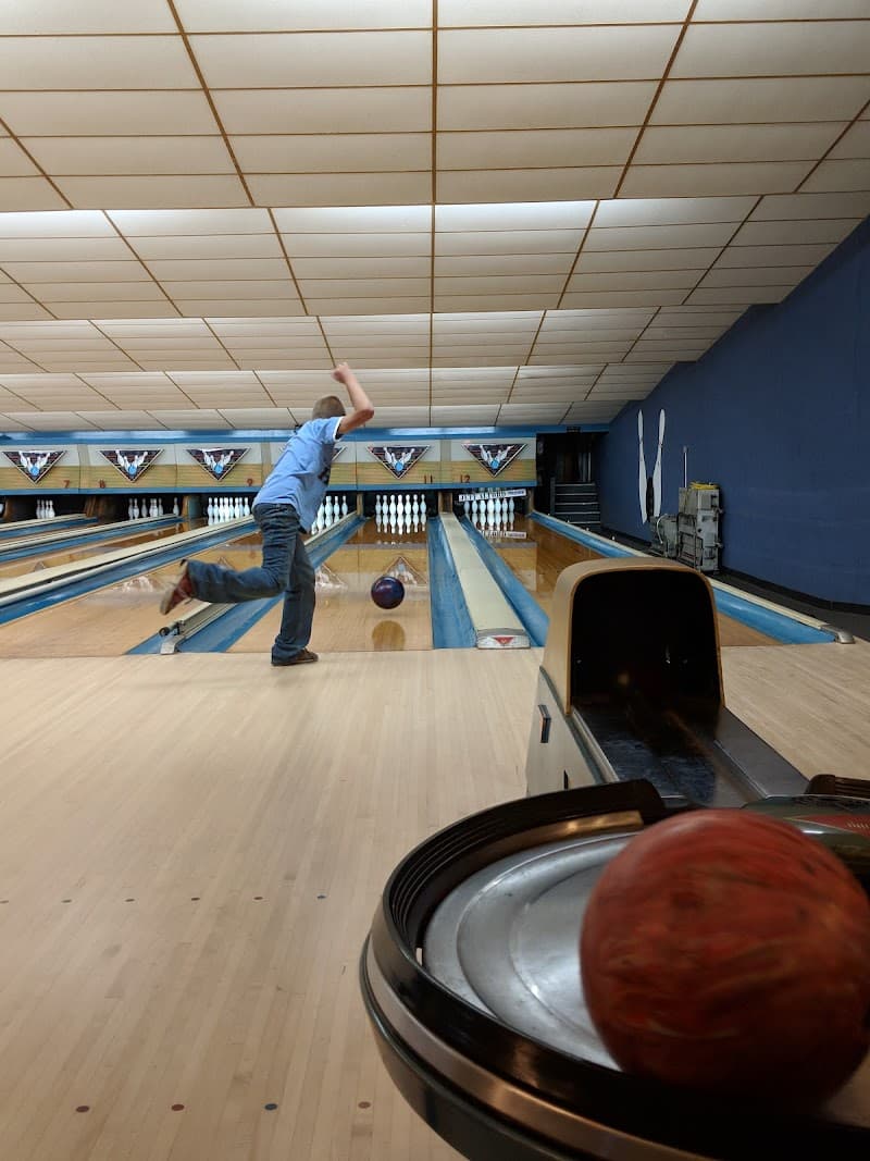 Interior view of R D's Gorge View Lanes LLC bowling alley