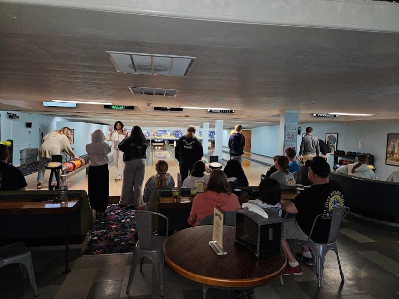 Interior view of Richfield BOWL-A-RAMA! bowling alley