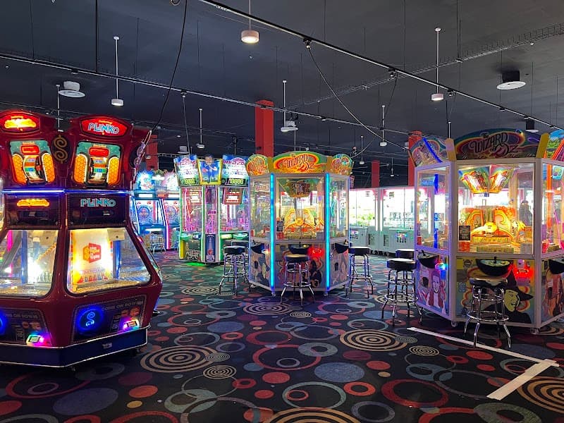 Interior view of Round1 Bowling & Arcade - Arlington bowling alley
