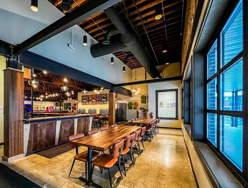 Interior view of Socibowl by Pigeon Hill bowling alley