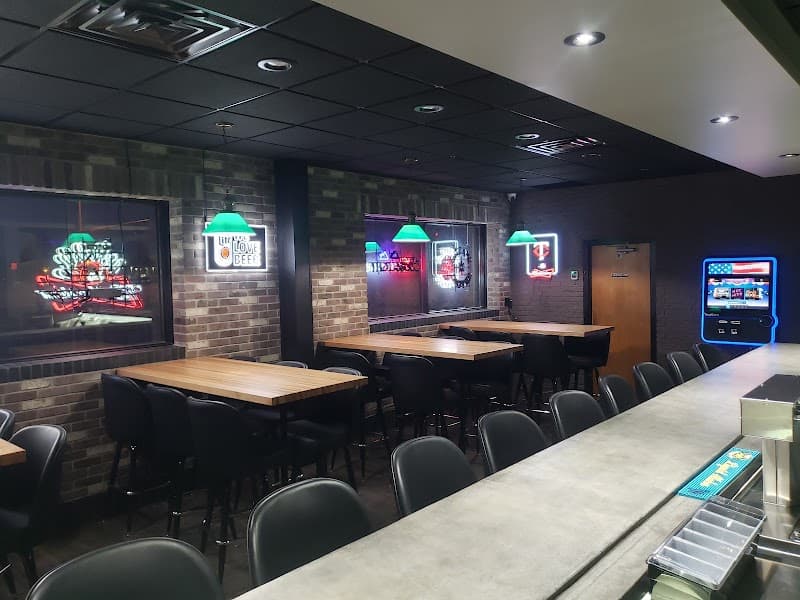 Interior view of SouthTown Lanes, Pizza & Pub bowling alley