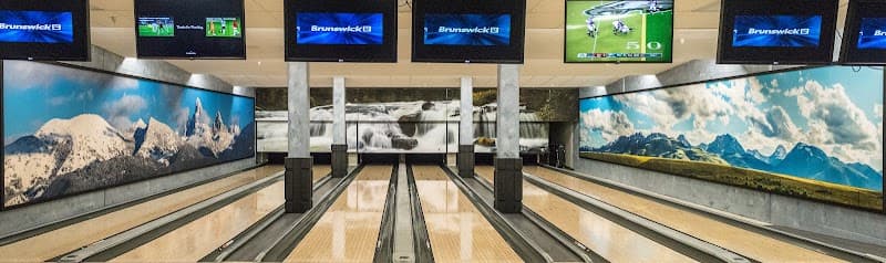 Interior view of Strike Zone Bowling Alley bowling alley