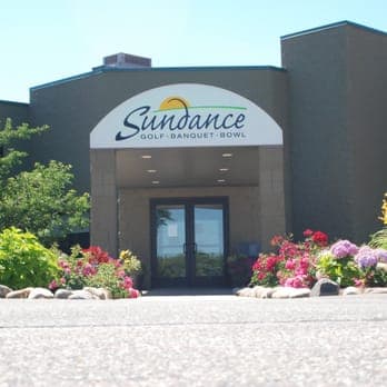 Interior view of Sundance Entertainment bowling alley