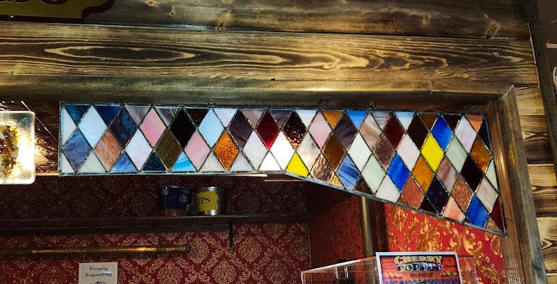 Interior view of Tasty Pizza Bar & Bowl bowling alley
