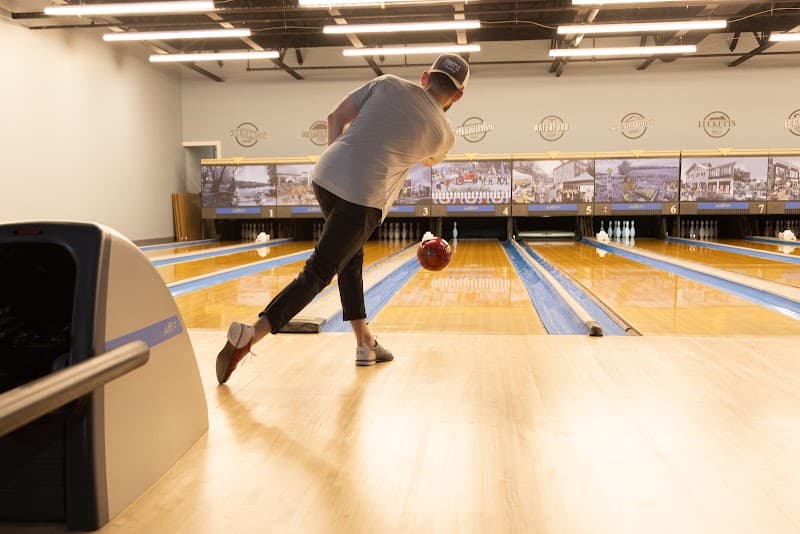 Interior view of The Branch - Restaurant & Bowling bowling alley