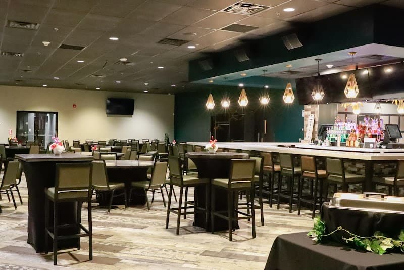 Interior view of Transit Lanes Inc bowling alley