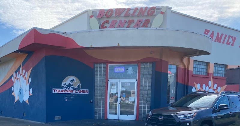 Interior view of Tsunami Lanes & FEC, Inc bowling alley