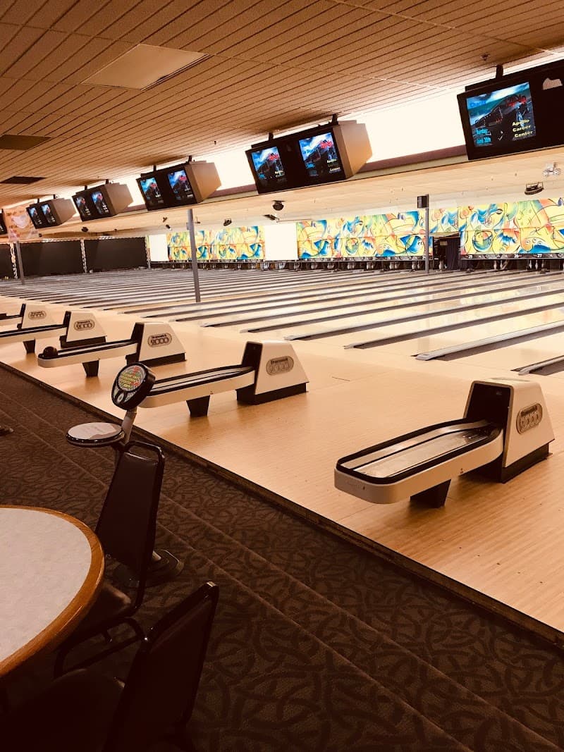 Interior view of Westgate Entertainment Center bowling alley